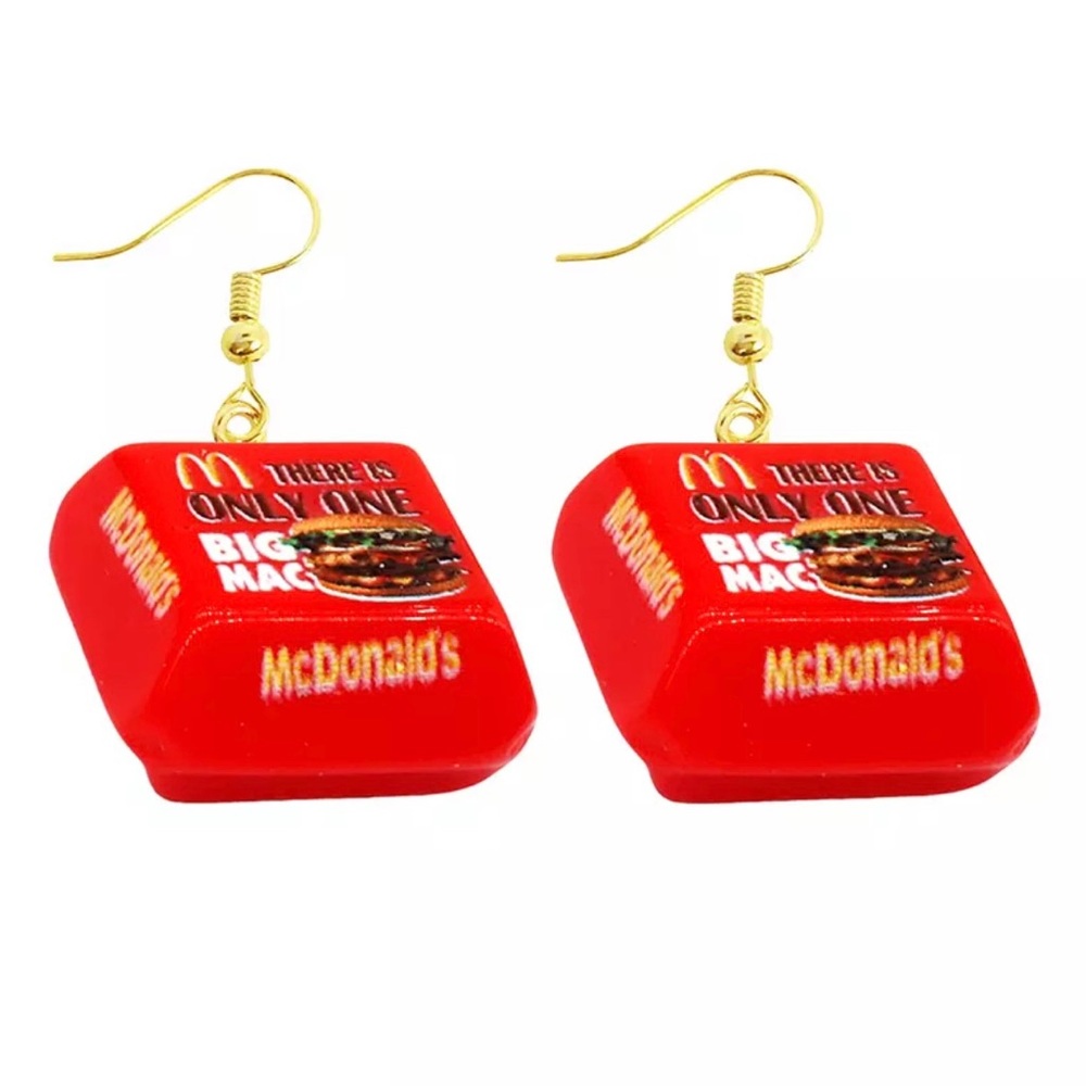 Big Mac McDonald’s Earrings